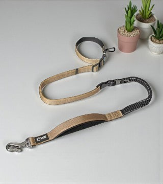 Correa Táctica Multifuncional para Perro – Ajustable, Manos Libres y Alta Resistencia