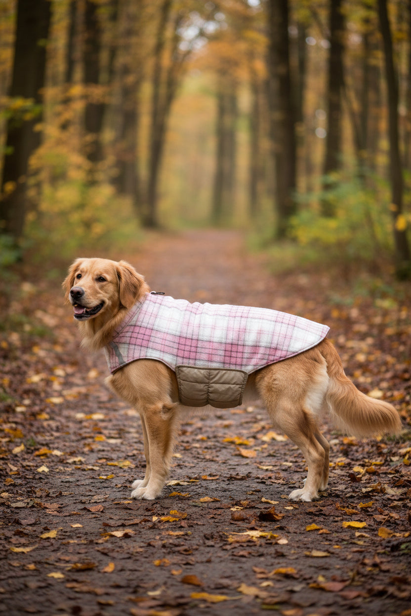 Chaleco Acolchado Reversible para Perro