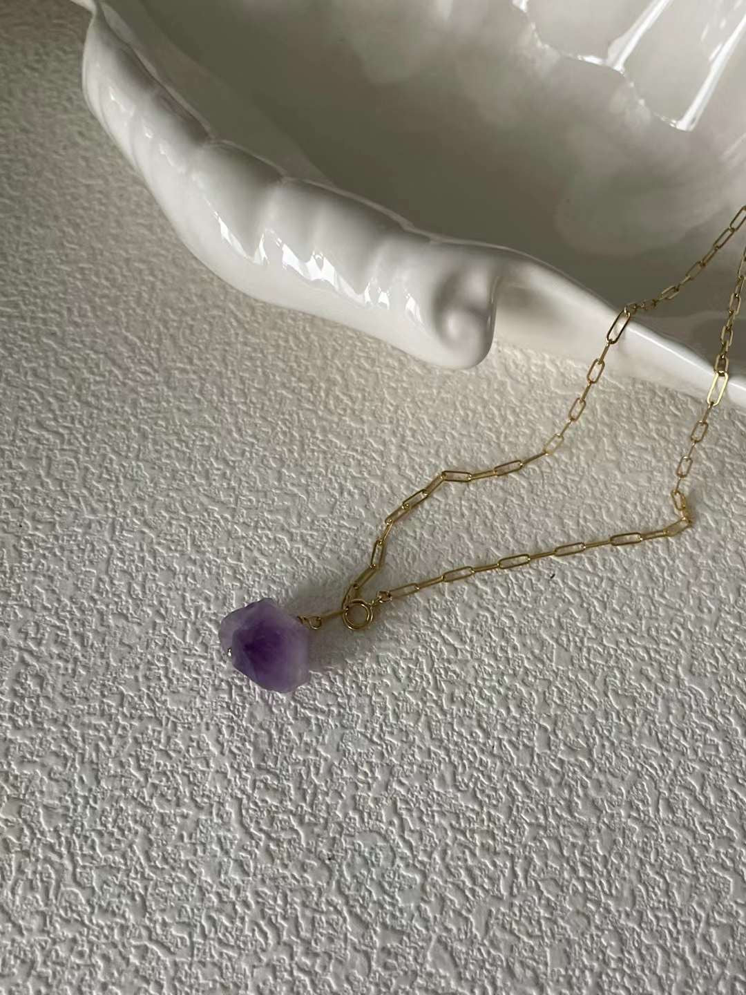 Natural Amethyst Necklace