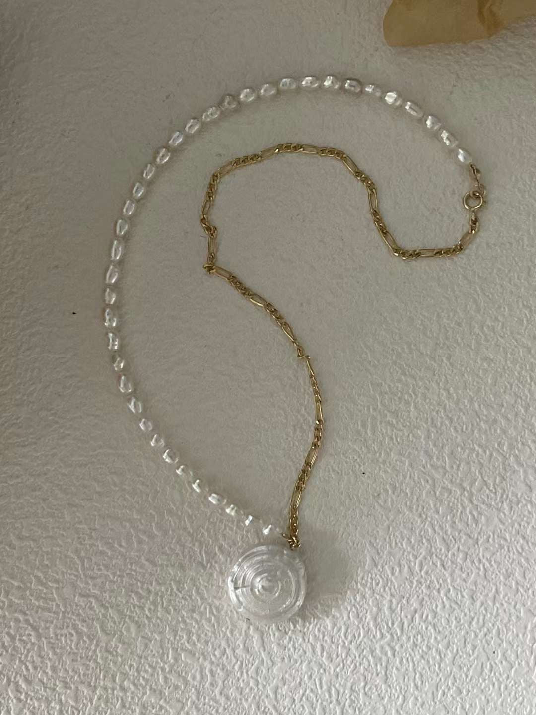 Pearl Roman Style Necklace