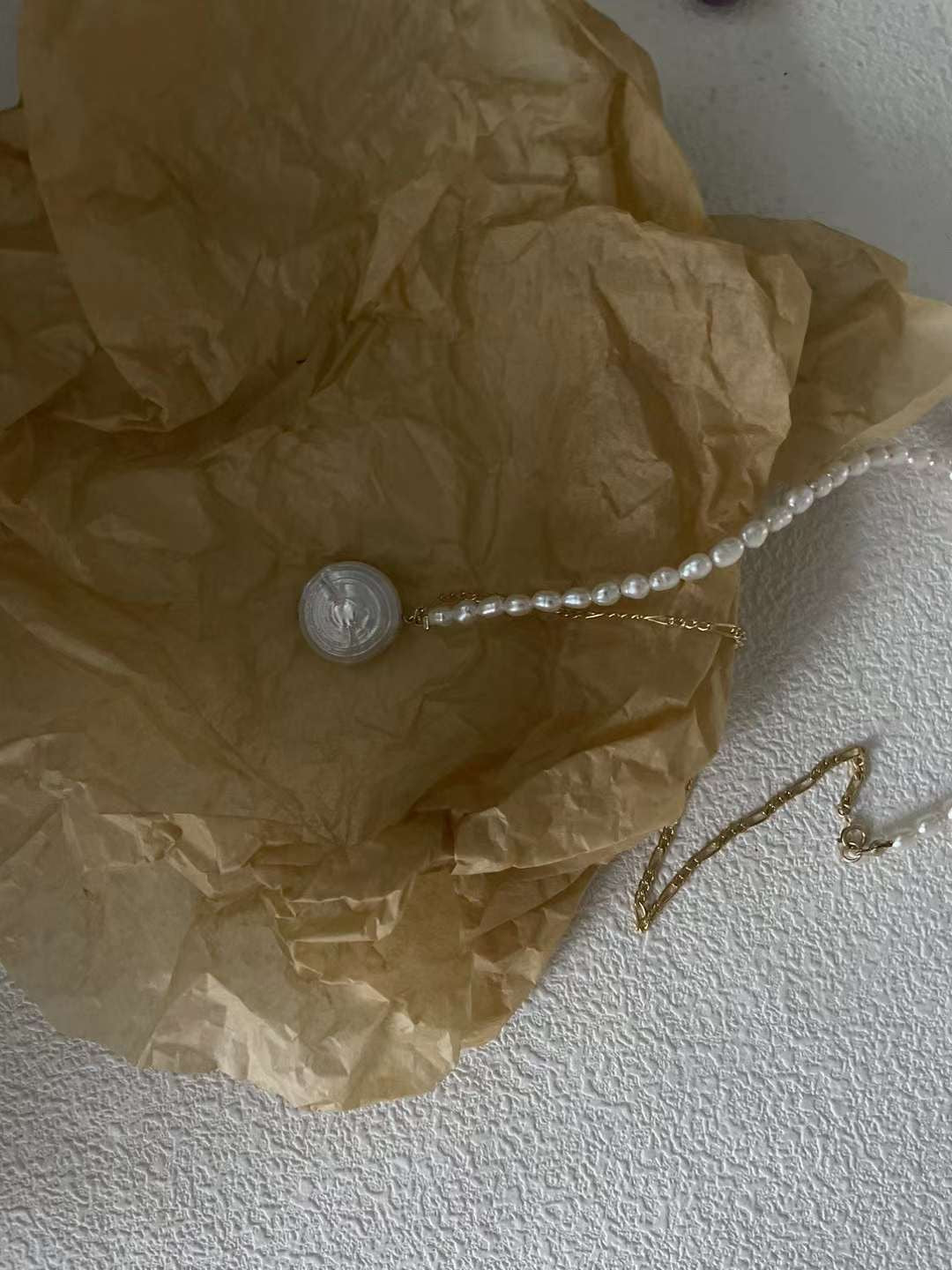 Pearl Roman Style Necklace