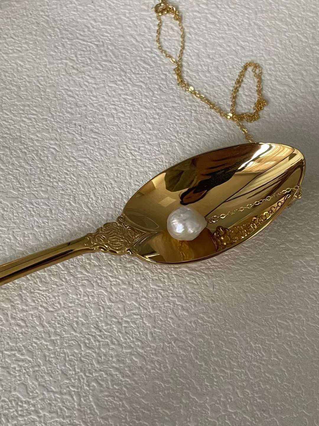 Pearl with diamond Necklace