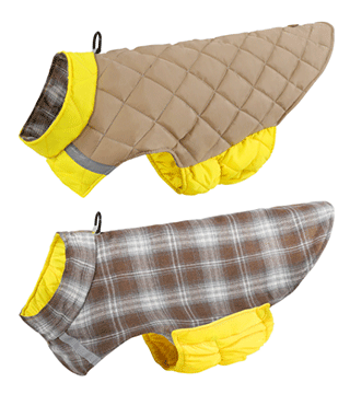 Chaleco Acolchado Reversible para Perro